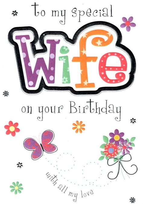Birthday Cards Wife Printable